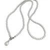 Trendsetting Crossbody Pearls Chains Sophisticated Pearls Body Chain Jewelry with Crossbody Designs for Night Parties