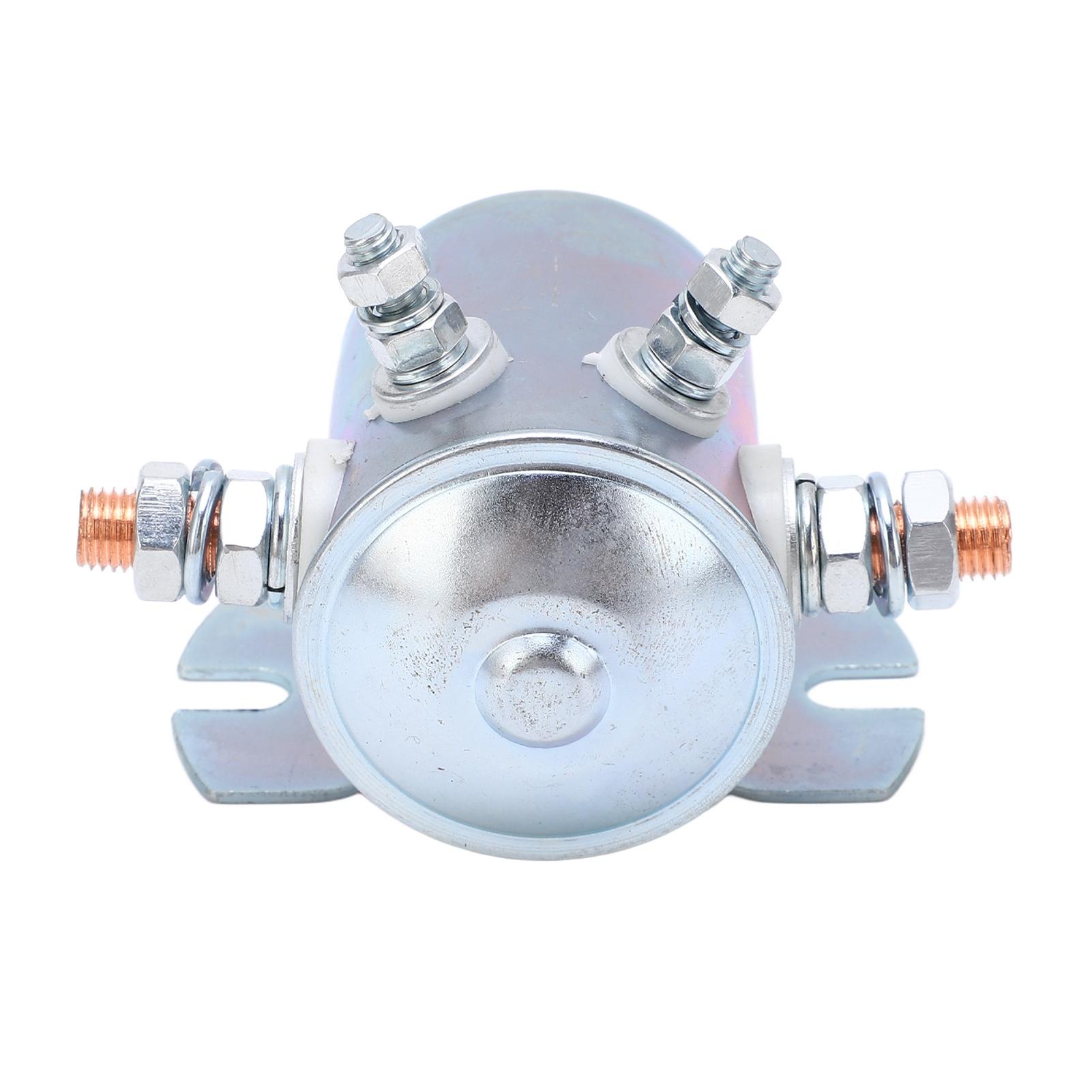 

12V Continuous Duty Solenoid 4 Terminals 100AMP High Performance 1114208 SAS5203 for Golf Cart