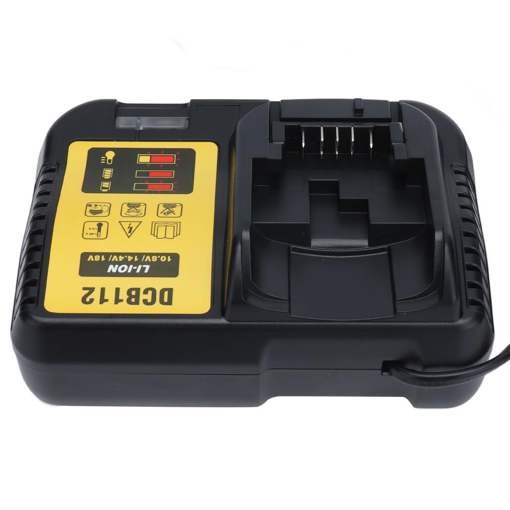Lithium Battery Charger High Efficiency Quick Lithium Ion Battery Charger for 12V 20V Max DCB112EU