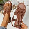 2026 New Style Summer Fashionable Versatile Female Flats Shoes Casual Comfortable Beach Shoes Elegant Minimalist Women Sandal
