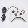 Controlador de Jogo com Fio para X-BOX360 Acessório Conexão com Fio Controle de Precisão Feedback de Vibração modelo de console com fio - branco