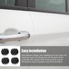 4 Pcs Car Lock Protective Sticker Door Lock Cover 2cm Keyhole Cover Car Door