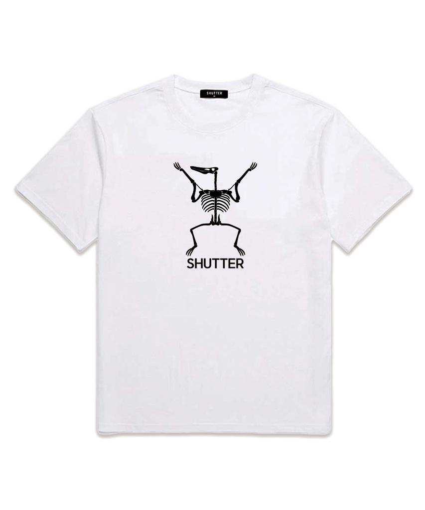 SHIRTER Jurassic Oversized Short Sleeve T-Shirt (Ss018) White