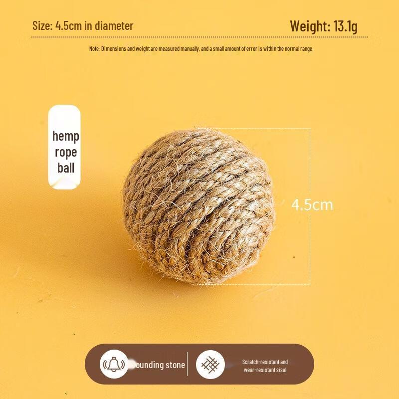 JOYUKE Interactive Feather & Sisal Cat Toys