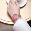 VIVIENNE WESTWOOD Quartz Watch Stainless Steel Strap Pink Dial Gift Box Classic Saturn Women Watches Fuchsia DWVV251RRGD