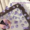 Mixed Crystal Purple Rhinestones for Nail Art: Butterfly, Heart, Right Angle, Pigeon Egg, Large Diamonds