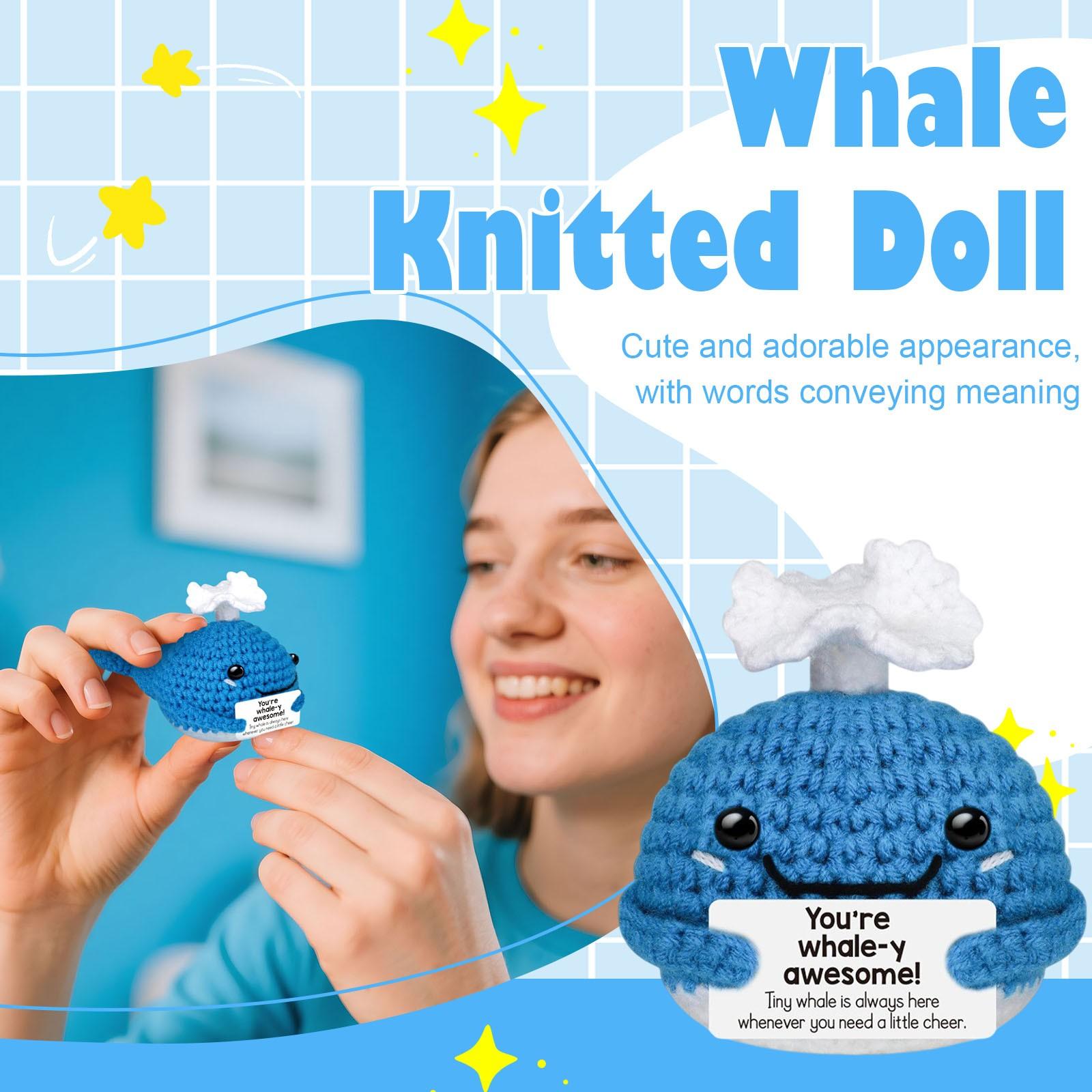 

Plush Stuffed Toys Soft Throw Pillow Decorations, Kids Birthday Party Preferred Gift For Holidays, Birthdays,You re Whale-y Awesom!, One Size