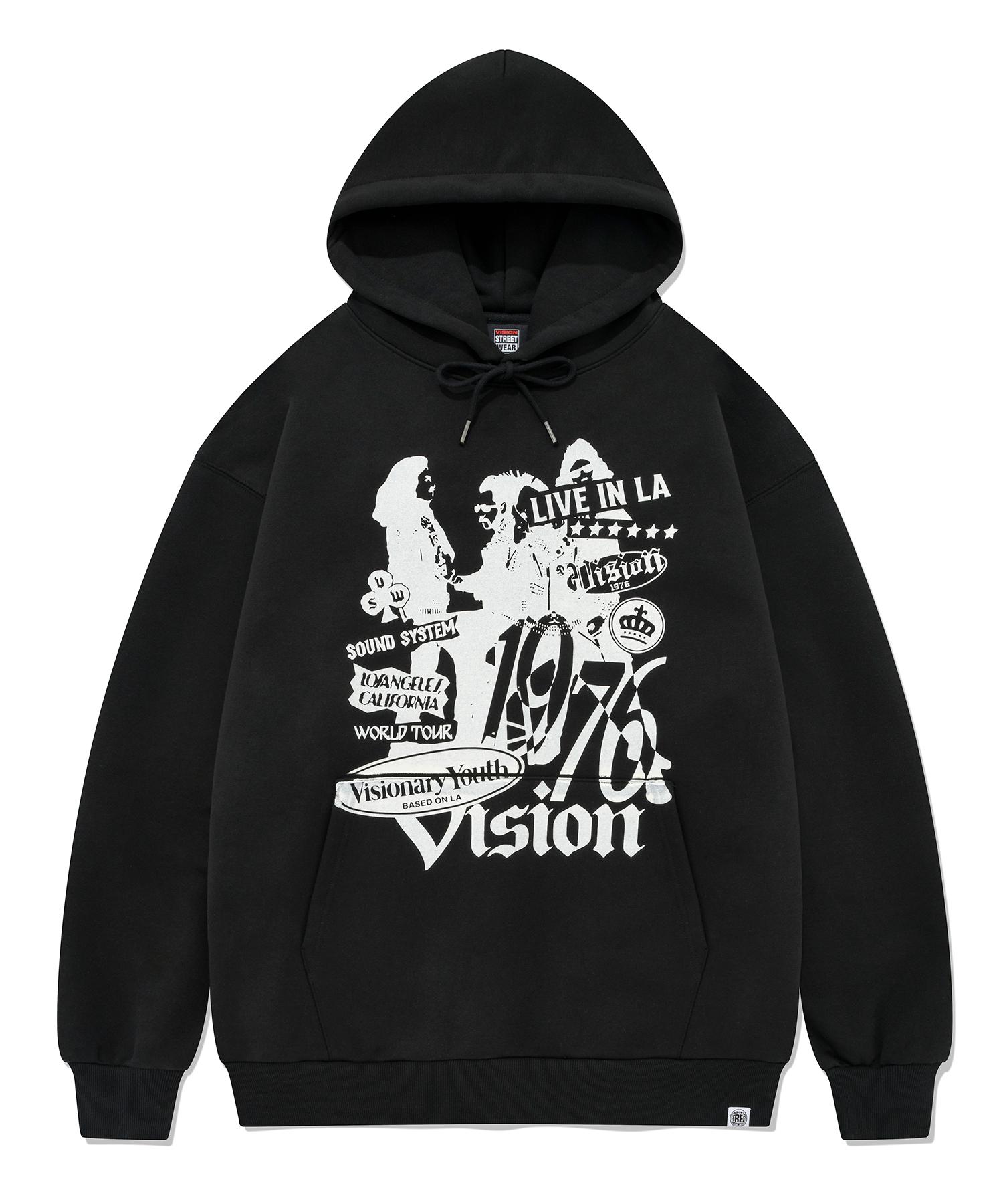 Vision Streetwear Vsw Rock Band Hoodie Black S