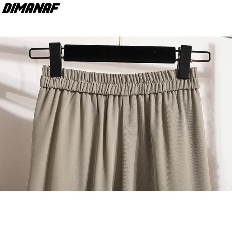 DIMANAF 2024 Spring Summer Plus Size Women New Long Pants Trousers Casual Loose Solid Harem Pants Wide Leg Pants Fashion Lady