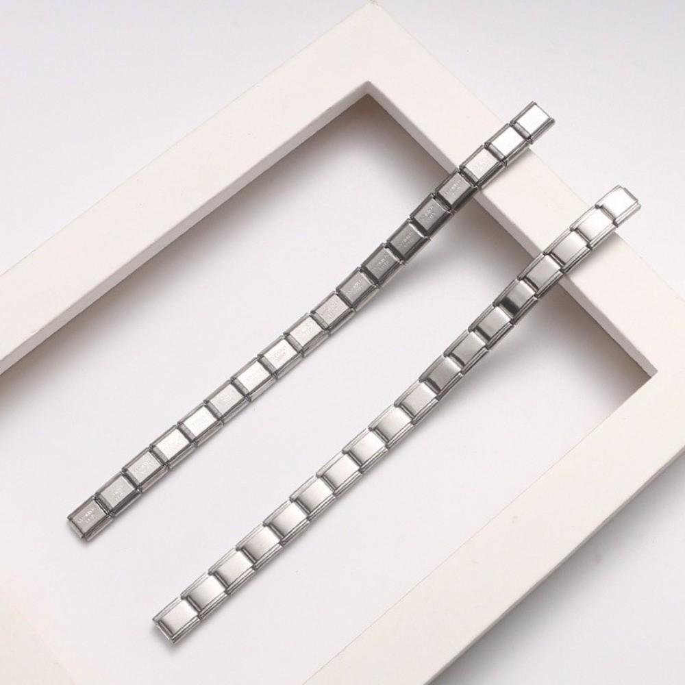 9mm Modular Stainless Steel Bracelet Stretchable Elastic Hand Chain Gift