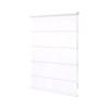 Double-layer Roman curtain Full blackout Balcony Lifting sunshade Roll-up light medium antique linen Roman curtain