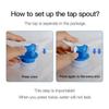 5/10l Portable Folding Water Bags Large Capacity Outdoor Travel Camping Water Container Water Storage Bucket