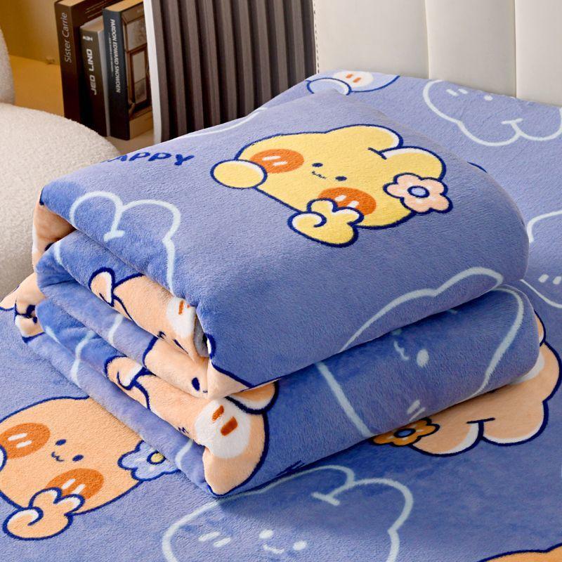 

Зимова товста тепла подвійна ковдра для дорослих, дітей, простирадло, ковдра, покривало, високоякісні здорові ковдри Raschel 150*200cm