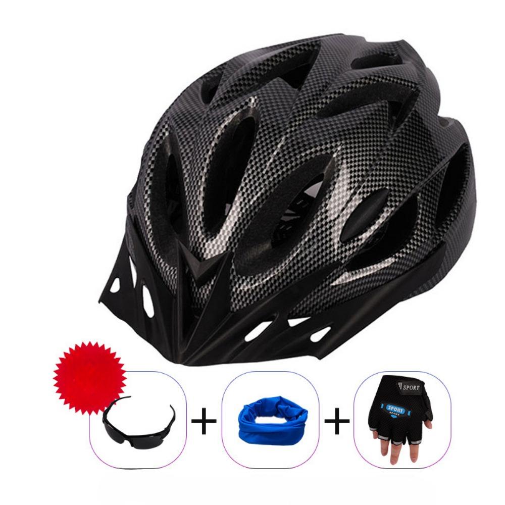 Bicycle Helmet Cycling Road Mountain Bike Integrated Forming Ultra Light Driving Outdoor Sports Hat