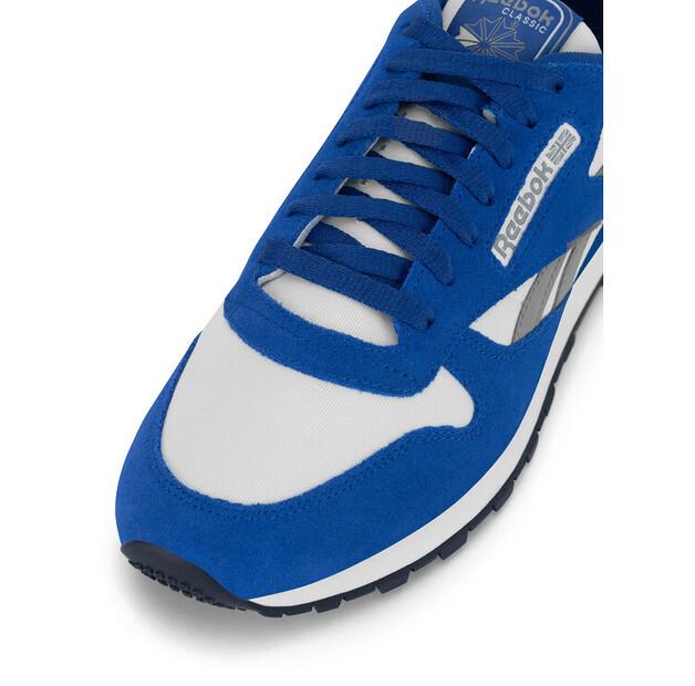 Мужские кроссовки Reebok Classic кожа 100201128 синие