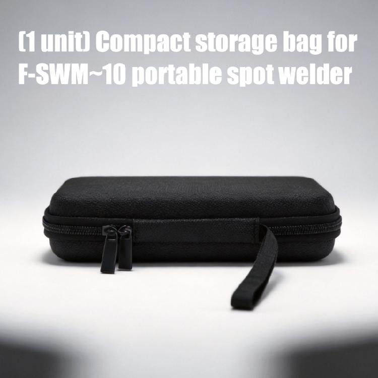 Equipment Storage Case for a Portable Welding Machine, Textured EVA Exterior With Two Closure Pulls and Carry Loop for Storage and Carrying