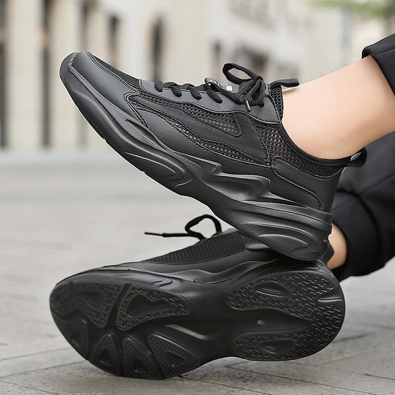 Pánské vulkanizované boty Módní prodyšné outdoorové síťované ležérní tenisky Lehké pohodlné pánské tenisky Pánská obuv pro chůzi