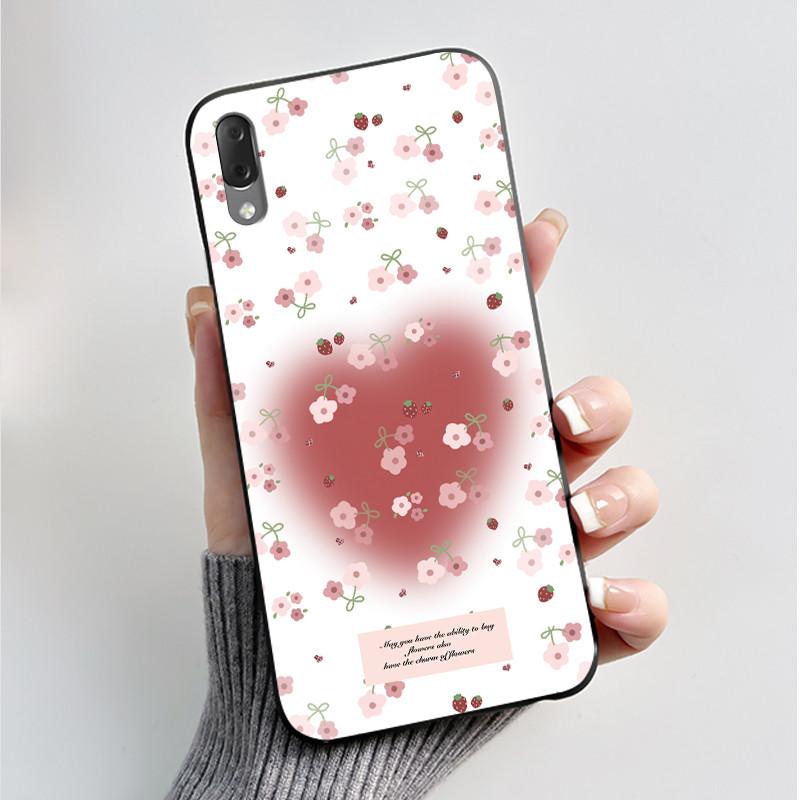 Hülle Für Sony Xperia L3 L 3 L3312 L4312 L4332 Handyhülle Luxus Mode Schmetterling Blumen Schwarzes Silikon Weiche Rückseite Abdeckung