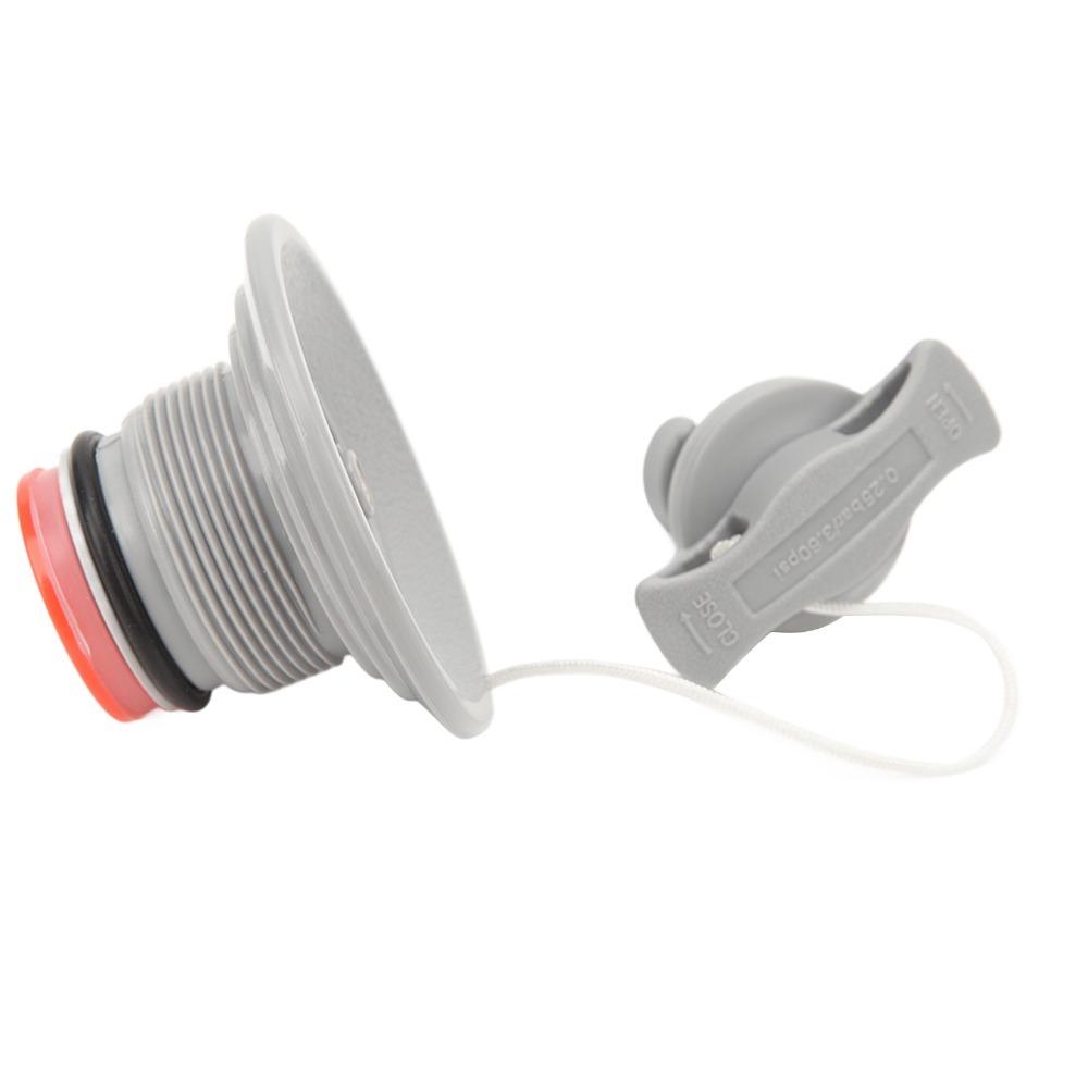 2PCS 8 Teeth Cover Boat Air Valve with Cover Rope Rubber Dinghy Valve For Boat Enthusiasts
