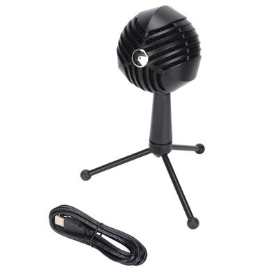 Snowball Microphone USB Inbuilt O Card Adjustable Angle Detachable Holder Gaming Microphone
