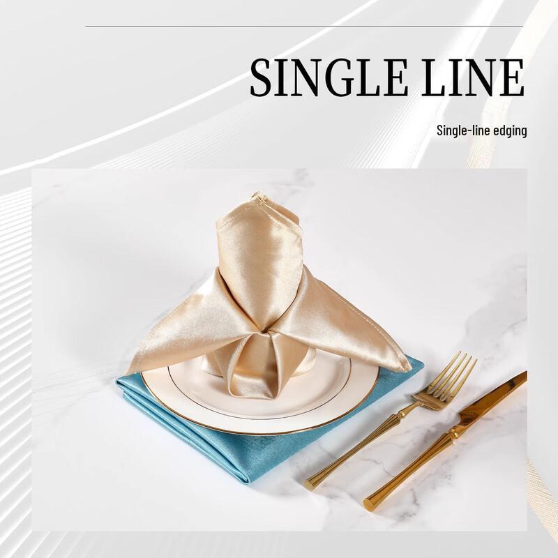 Polyester Hotel Dining Napkins 50x50cm