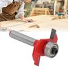 Slot Cutter Router Bit Tungsten Steel Alloy Straight   Slotting Cutter 1/4 Shank