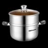 EFSS S006 Stardust Edelstahl Suppendampfgarer Topf