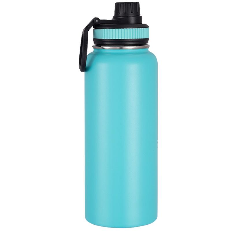40oz Space Jug Double Vacuum Wide Mouth Travel Camping Water Bottle Gym Water Bottle Thermal Flask for Sports