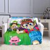 DR Slump Arale Chan Anime Printed Blanket Children's Warm Blanket Soft and Comfortable Blanket Home Travel Blanket