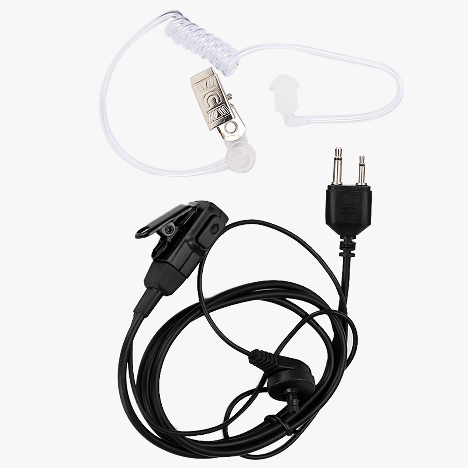 

2-контактная акустическая трубка гарнитура наушники PTT микрофон для Icom 2-контактные модели рации