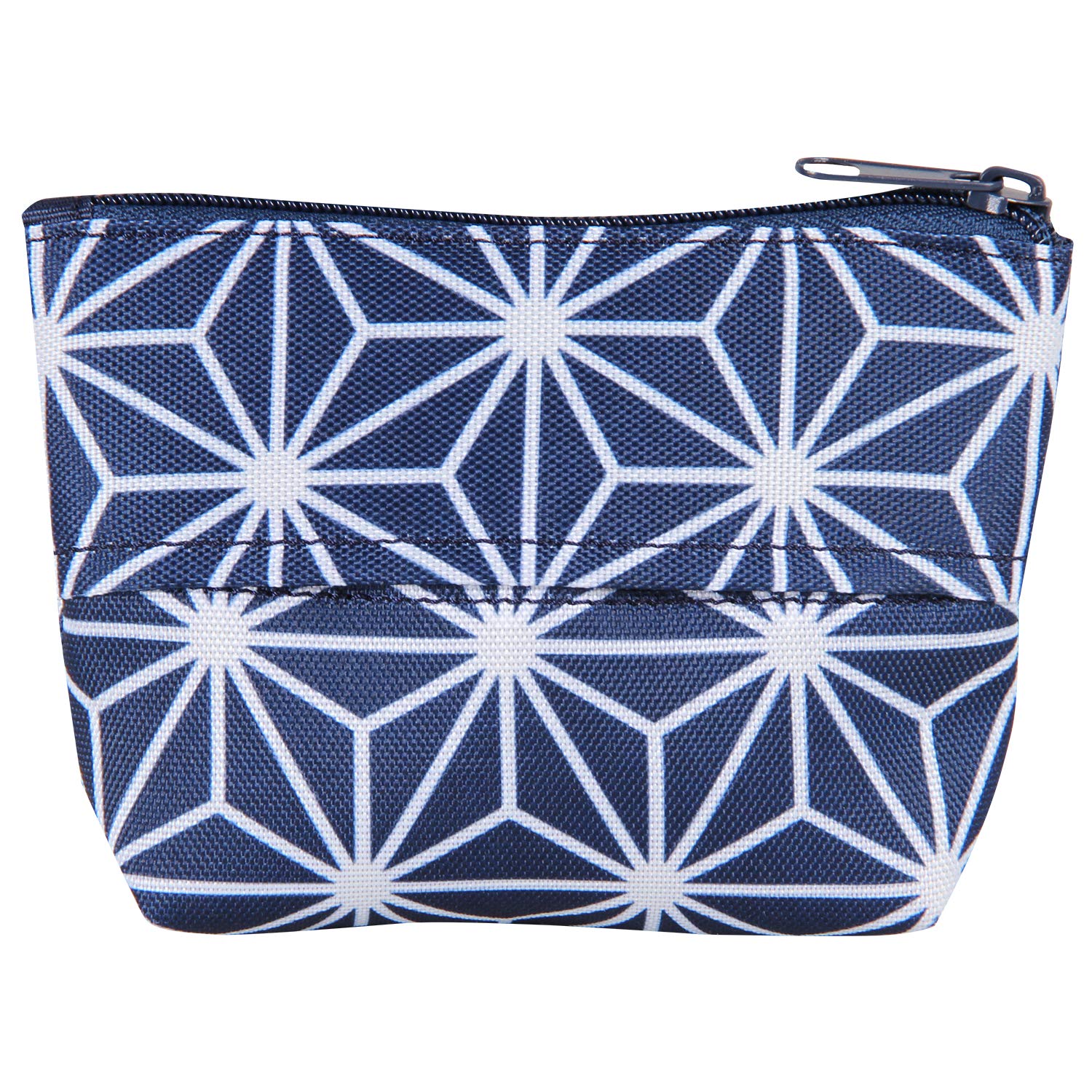 

Astro Cosmetic Navy Japanese Hemp Leaf Tissue Small Item Pouch, Blue, Pattern, Case, Case, Compact, 880-12