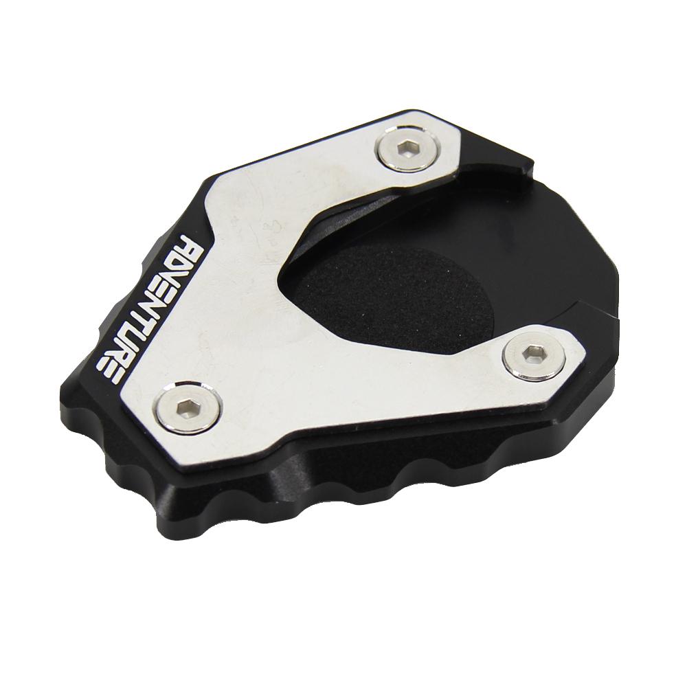 Motorcycle Kickstand Foot Side Stand Extension Pad Support Plate For 790 Adventure R 790Adventure ADV 2018 2019 2020
