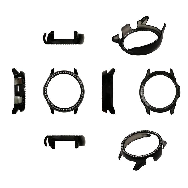 Uhrengehäuse für Samsung Galaxy Watch 3 Active 2 40 mm 44 mm Stoßstangenschutz HD Vollständige Bildschirmschutzhülle für Samsung