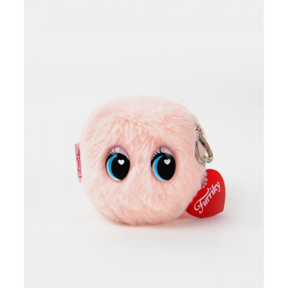 Furriky Glow Pink Furry Pouch Key Ring NONE