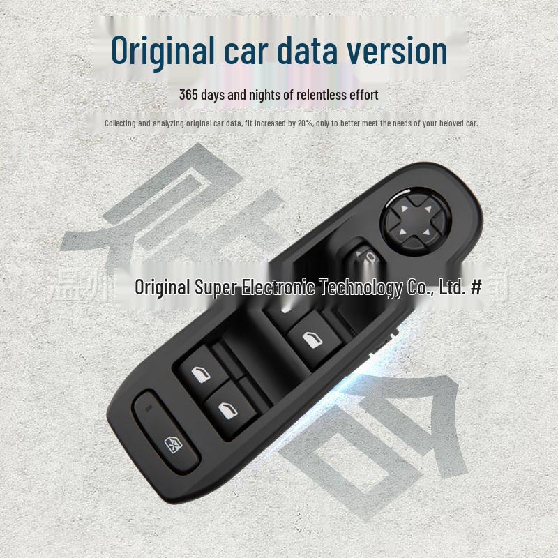 98104592ZD-01 passt für Peugeot 308/408 Modelle, unterstützt Fenster- und Klimaschalter sowie Fensterheber.