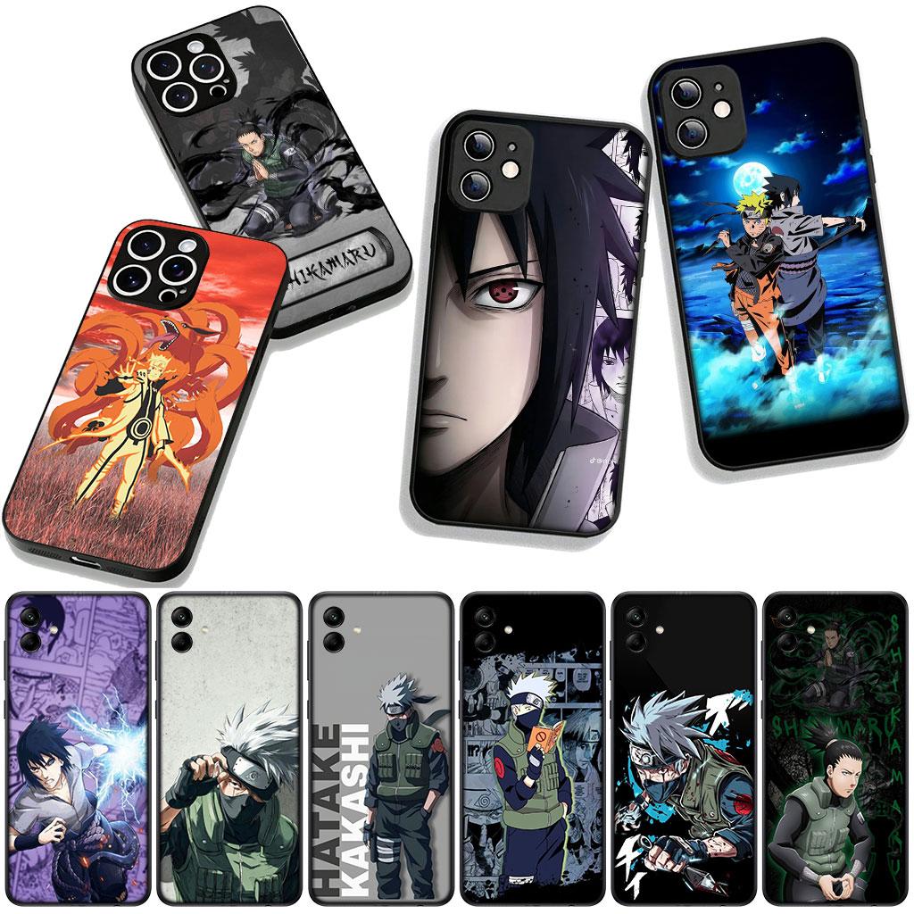 for Samsung Galaxy A36 A17 A26 A07 A35 A54 A53 A13 A33 A34 S8 S9 S20 S21 FE S10 Plus Case Nara Shikamaru Narutos Kakashi Sasuke