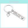 Durable Stainless Steel Keyring Encouragement Gift For Birthdays Graduation And Holiday Celebrations