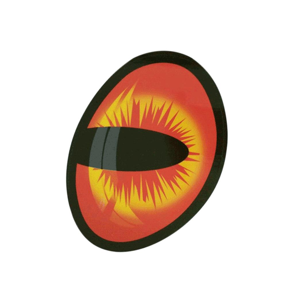 2 Pcs Cute Ulation Cat Eyes Car Stickers 3D Decal for Rearview Mirror Car Head Engine Cover Windows Decoration