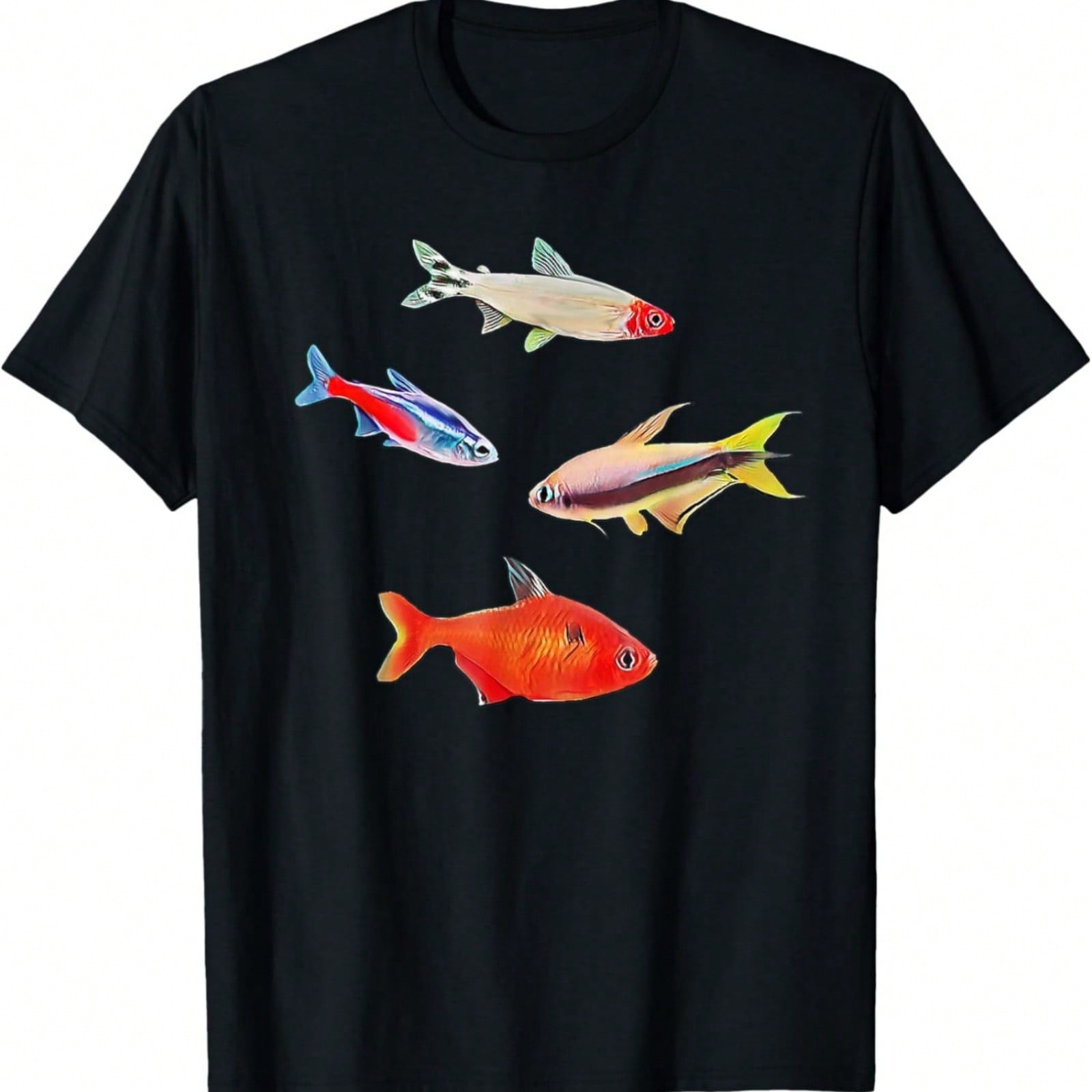 Tetras Tetra Fish Aquarium Fish Lovers Breeders Gift T-Shirt S разноцветный