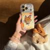 Cartoon Embroidery Judy & Nick Phone Case for iPhone 17/16 Pro Max/15/14