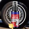 Car Rust Remover Metal Car Detailing Spray Rust Dissolver Multipurpose Heavy Duty Iron Stain Cleaner for Alloy Chains Equipment