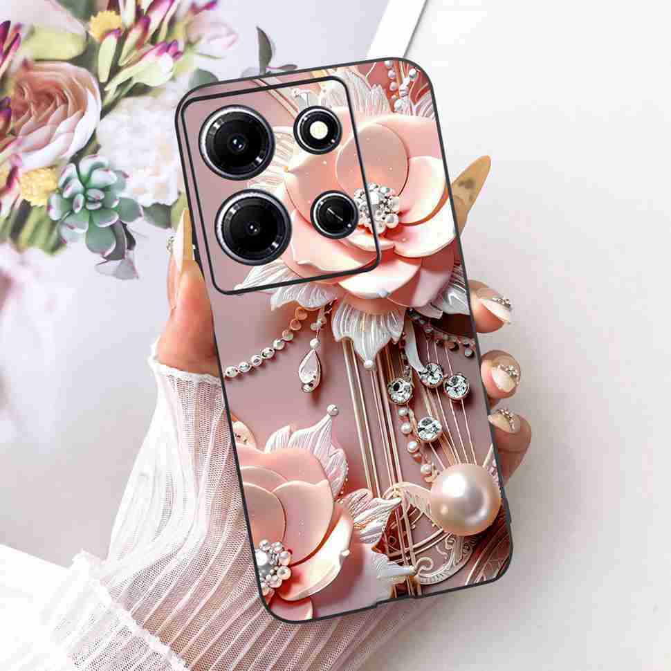 Phone Case For Infinix Note 30i X6716 Stylish Painted Cover For Infinix Note30i Note 30i Soft Silicone Shockproof Cover Fundas