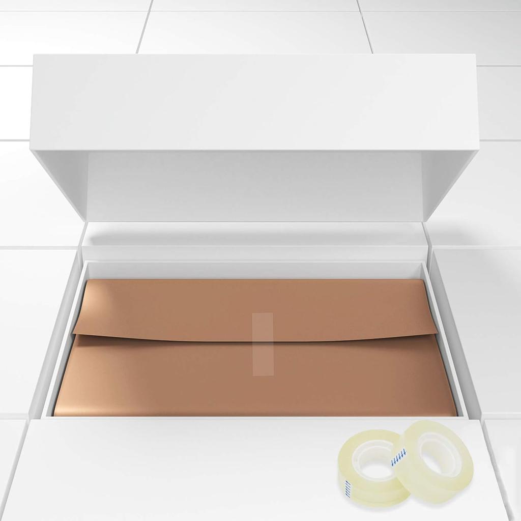 OWLKELA 6 Rolls Transparent Tape Refills, Clear Tape, All-Purpose Transparent Glossy Tape for Office, Home, School