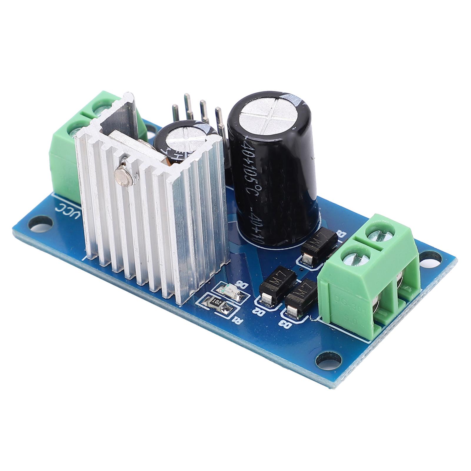 

Модуль стабілізації напруги Плата стабілізації Блок живлення Знижувальний перетворювач 9В 1,2А LM7809