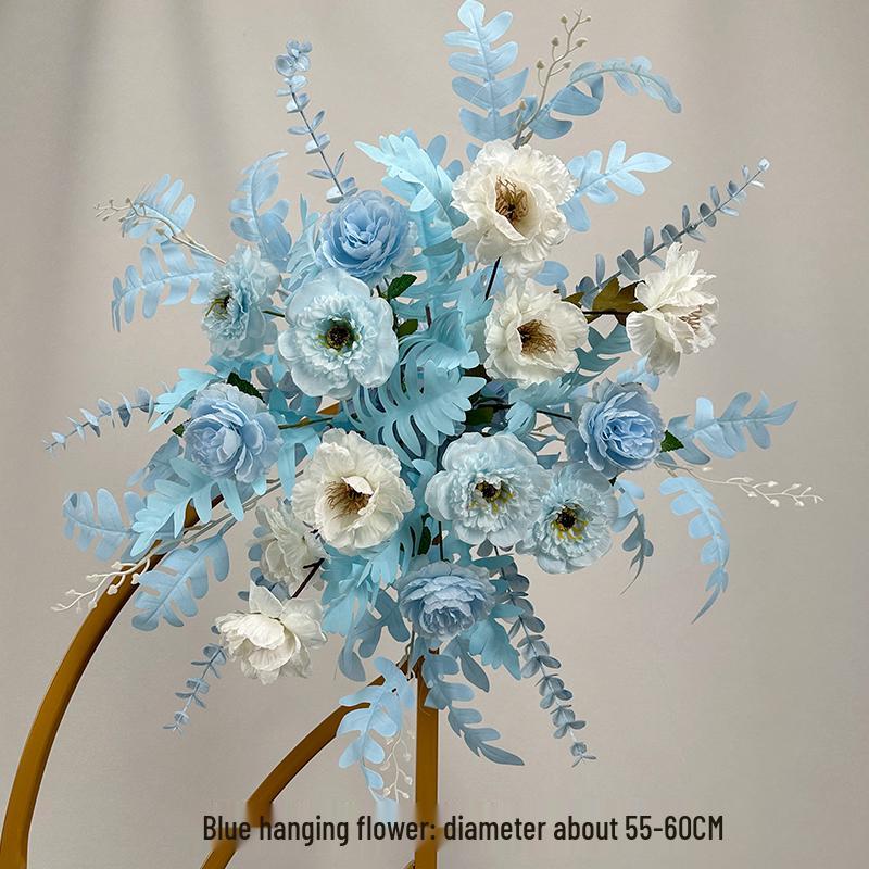 

Wedding Aisle Decoration: Elegant Artificial Floral Arrangements