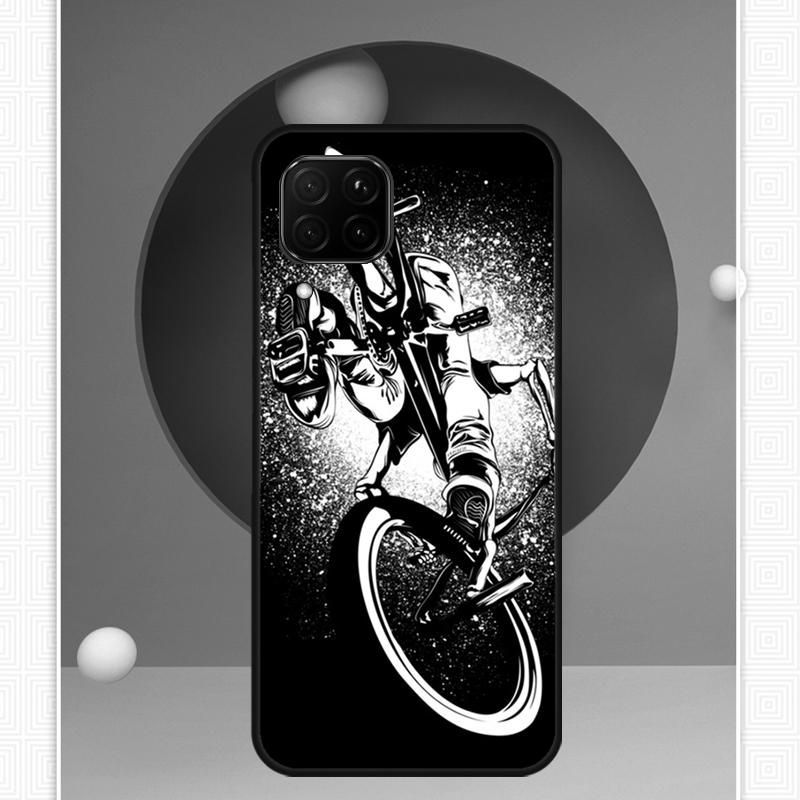 BMX Bike Extreme Sport For Huawei P30 P60 Pro P20 P40 Lite Nova 9 10 SE 12s 12i 11i 8i Y91 Y60 Y70 Y72 Y90 Y61 Case