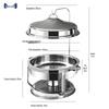 Golden Stainless Steel Round Buffet Warmer with Alcohol Stove