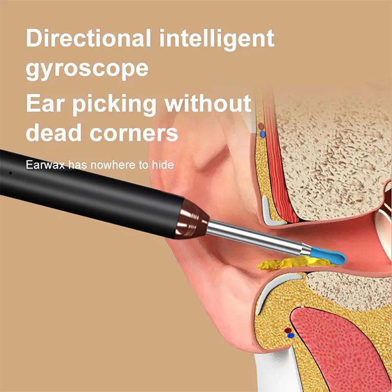 Type C Charging Intelligent Visual Ear Cleaner USB Endoscope Wax Removal Tool Earplug Camera Health