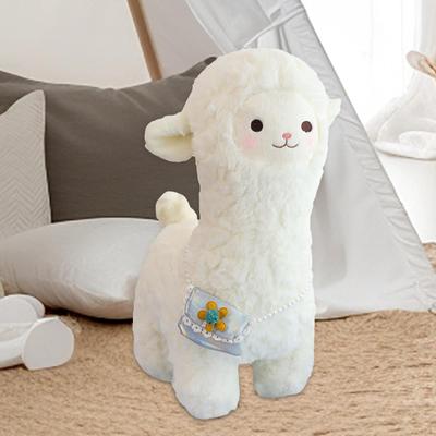 Alpaca Stuffed Animals Plush Toy Cushion Baby Sleep for Livingroom Car