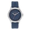 Quarz Uhr Silikonarmband 42mm Blaues Zifferblatt 30M Wasserdicht Herrenuhren 25200470